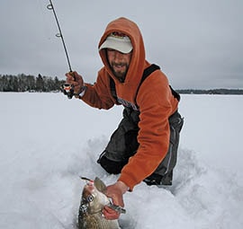 Зимняя рыбалка на сига