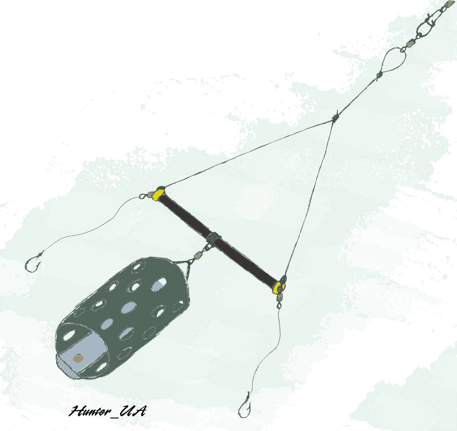 Зимняя кормушка - рыбалка с берега и со льда, секреты зимней наживки, особенности установки оборудования