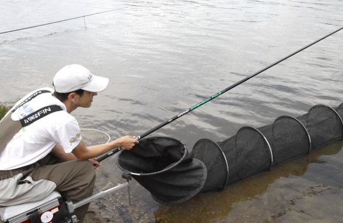 Маховая удочка рыбалка на озере